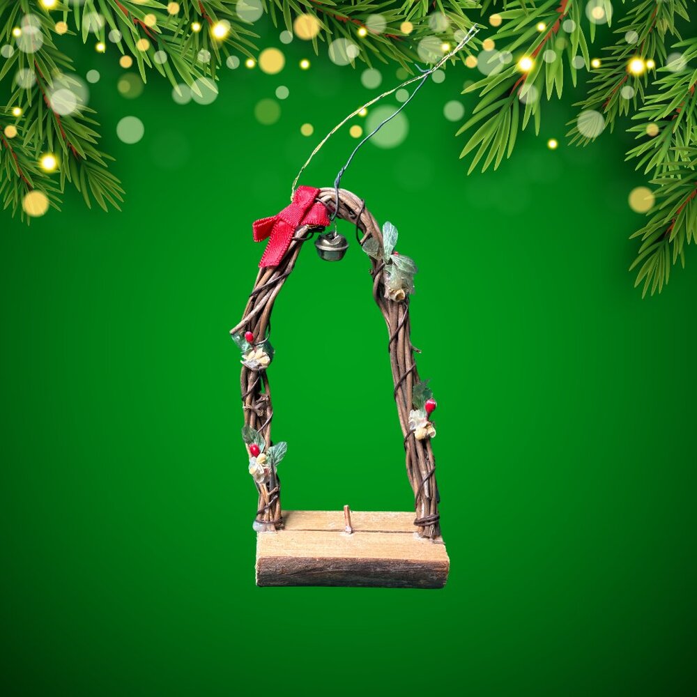 Christmas Fairy Garden Arch Ornament